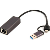 Адаптер USB-A/USB/C to 1Gbps Lan Cablexpert (A-USB3AC-LAN-01) изображение 2