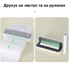 Принтер чеків UKRMARK A40GR А4, Bluetooth, USB, сірий (900538) зображення 4