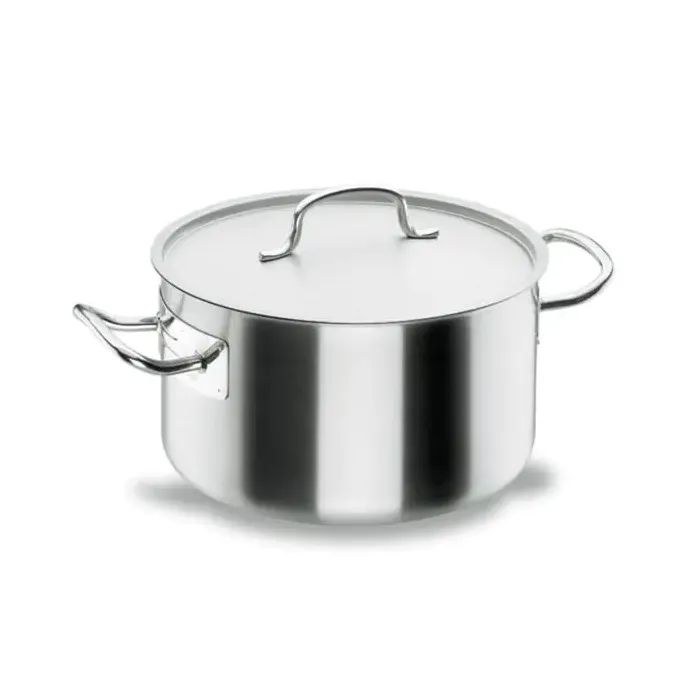 Кастрюля Lacor середня з кришкою 10 л (50029)