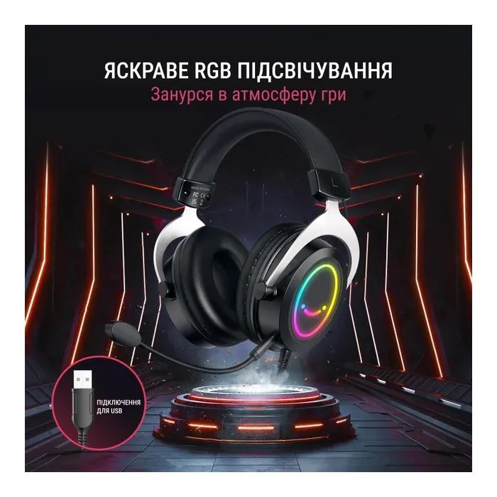 Наушники Fifine H3 RGB Black (H3) изображение 10