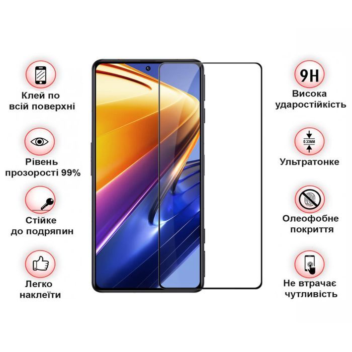 Скло захисне BeCover Tecno Spark 20 (KJ5n) Black (710626) зображення 3