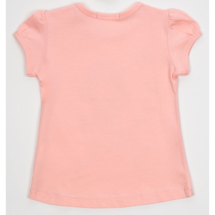 Футболка дитяча Breeze з дівчинкою (18655-110G-peach) зображення 2