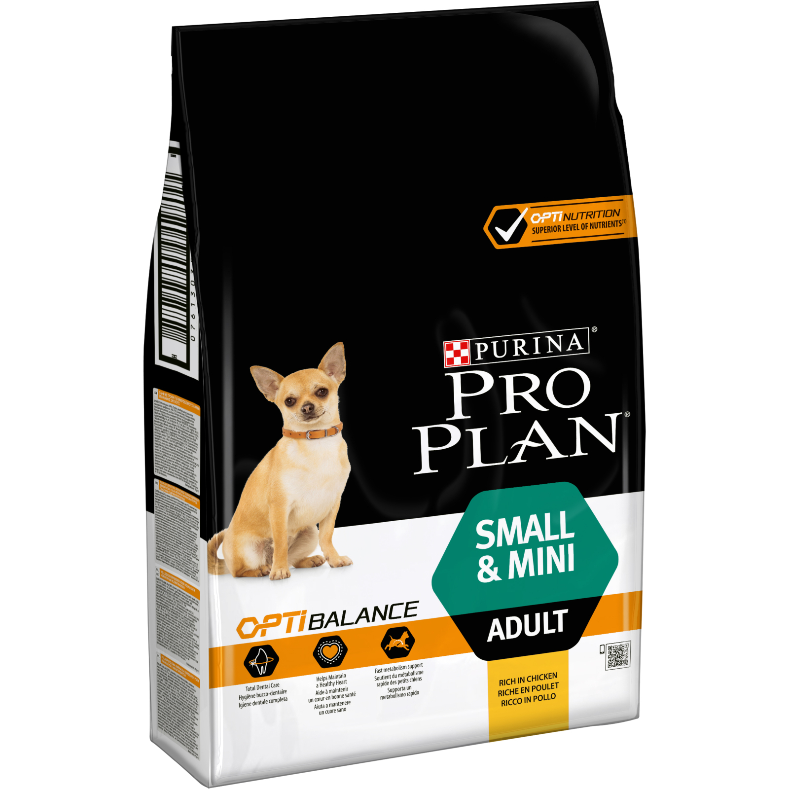 Сухой корм для собак Purina Pro Plan Dog Small&Mini Adult с курицей и рисом 7 кг (7613035123458)