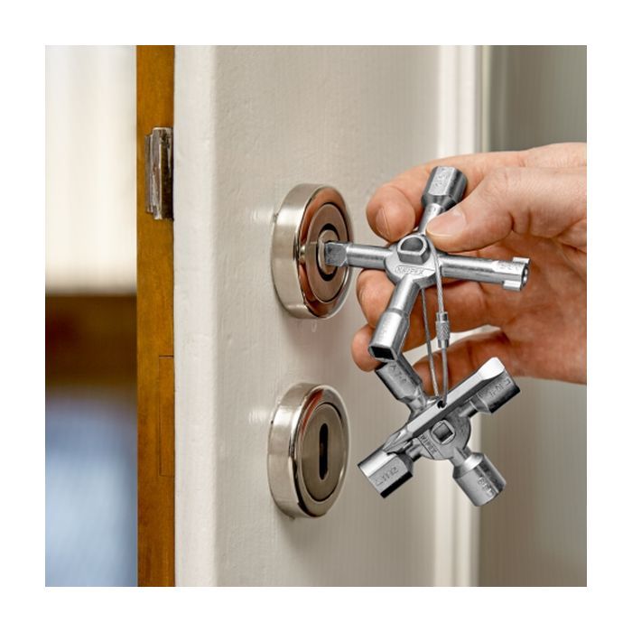 Ключ KNIPEX TwinKey для електрошаф (00 11 01) зображення 3
