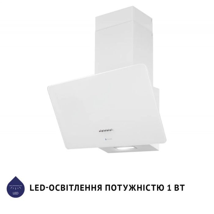 Витяжка кухонна Minola HDN 6224 WH 700 LED зображення 3