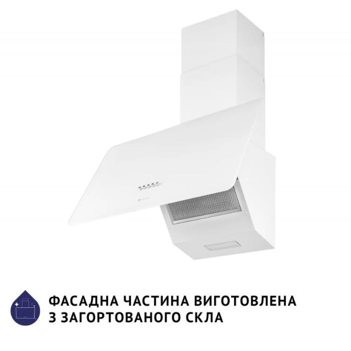 Витяжка кухонна Minola HDN 6224 WH 700 LED зображення 4