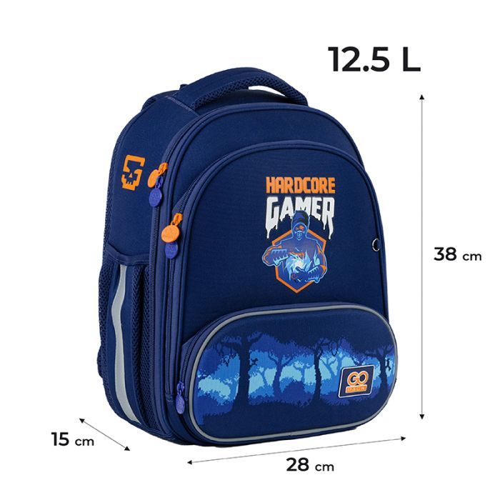 Рюкзак школьный GoPack Education 597M-5 Game On (GO24-597M-5) изображение 2