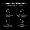 Жорсткий диск для сервера Synology 3.5" 4TБ SATA 7200 (HAT5300-4T) зображення 3