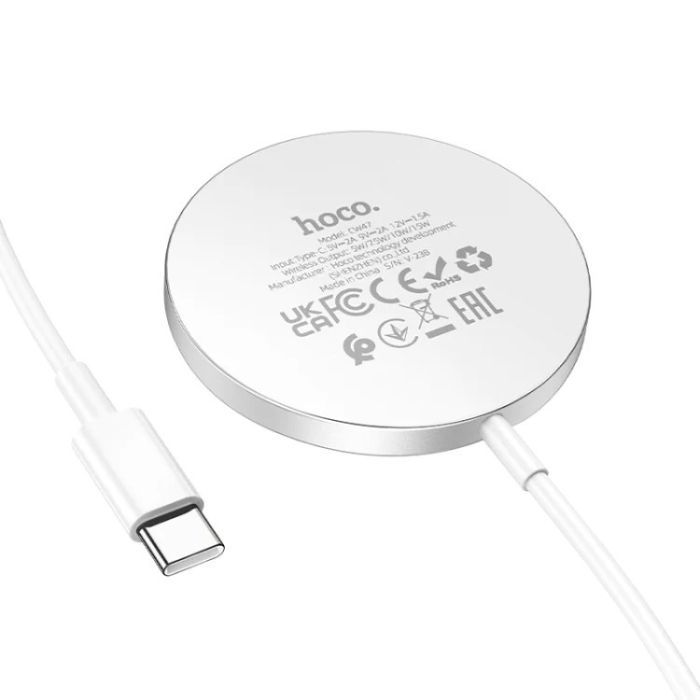 Зарядное устройство HOCO CW47 White (6931474795076) изображение 3