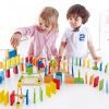 Конструктор Hape динамический Эффект домино Динамо 107 элемента (E1042) изображение 4