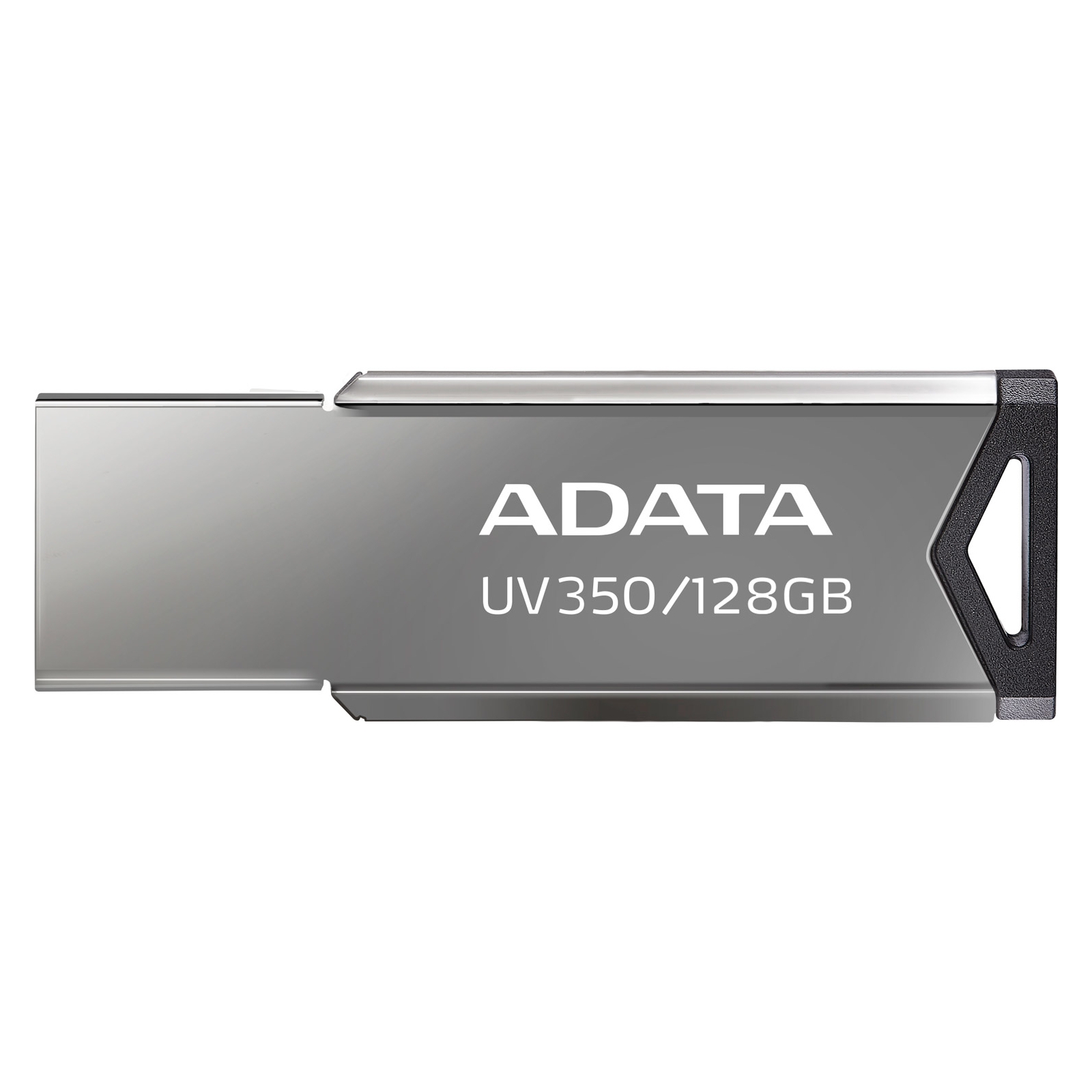 USB флеш накопичувач ADATA 128GB UV350 Metallic USB 3.1 (AUV350-128G-RBK) зображення 2