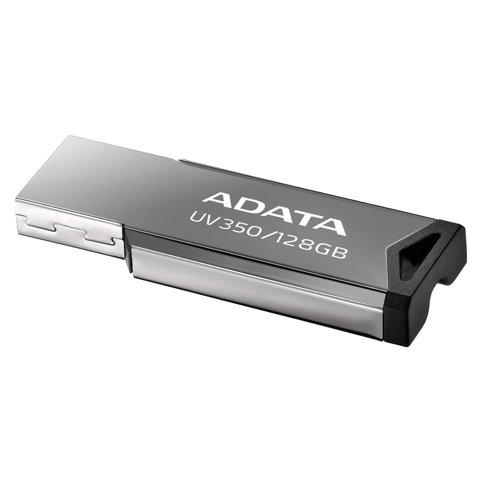USB флеш накопичувач ADATA 128GB UV350 Metallic USB 3.1 (AUV350-128G-RBK) зображення 3