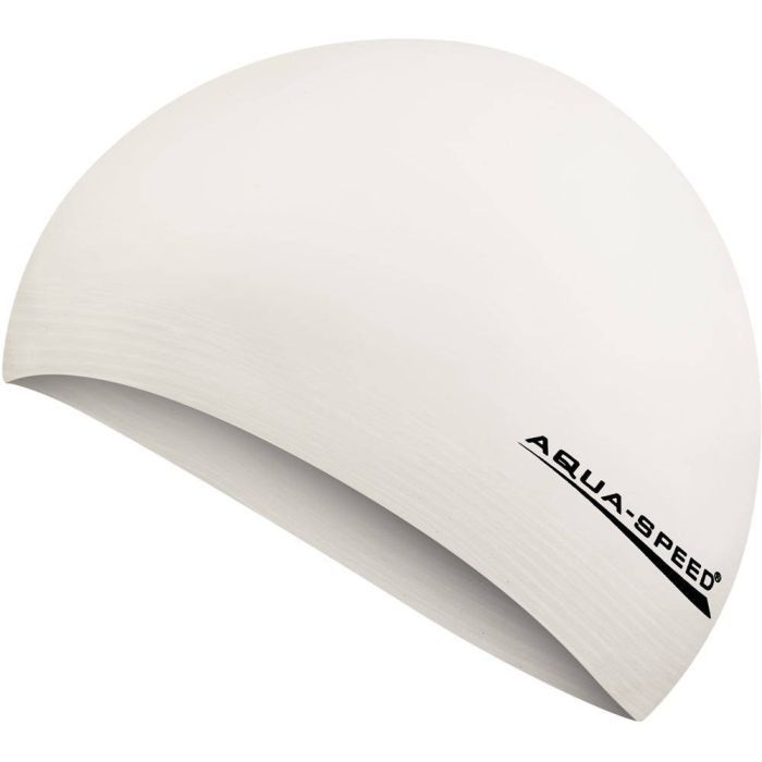 Шапка для плавания Aqua Speed Soft Latex 122-05 5728 білий Уні OSFM (5908217657282)