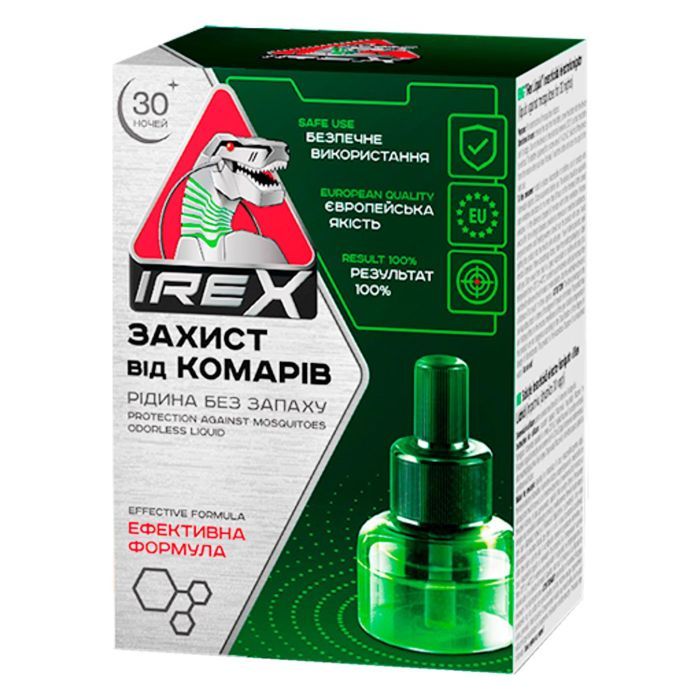 Жидкость для фумигатора iRex От комаров 30 ночей 20 мл (4820184441323)