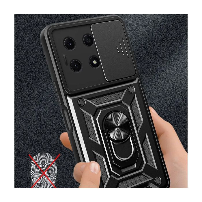 Чохол до мобільного телефона BeCover Military Honor X8a Black (710668) зображення 3