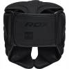 Боксерский шлем RDX T15 Noir Cheek Protector Matte Black L (HGR-T15MB-L) изображение 4