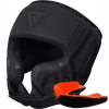 Боксерский шлем RDX T15 Noir Cheek Protector Matte Black L (HGR-T15MB-L)