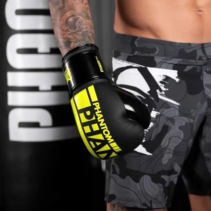 Боксерские перчатки Phantom APEX Elastic Gold 16oz (PHBG2215-16) изображение 5