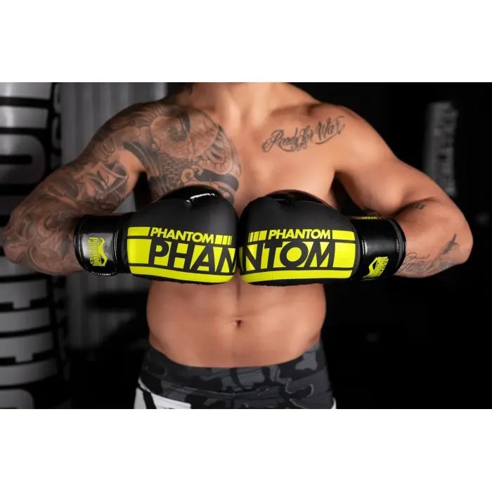 Боксерские перчатки Phantom APEX Elastic Gold 16oz (PHBG2215-16) изображение 7