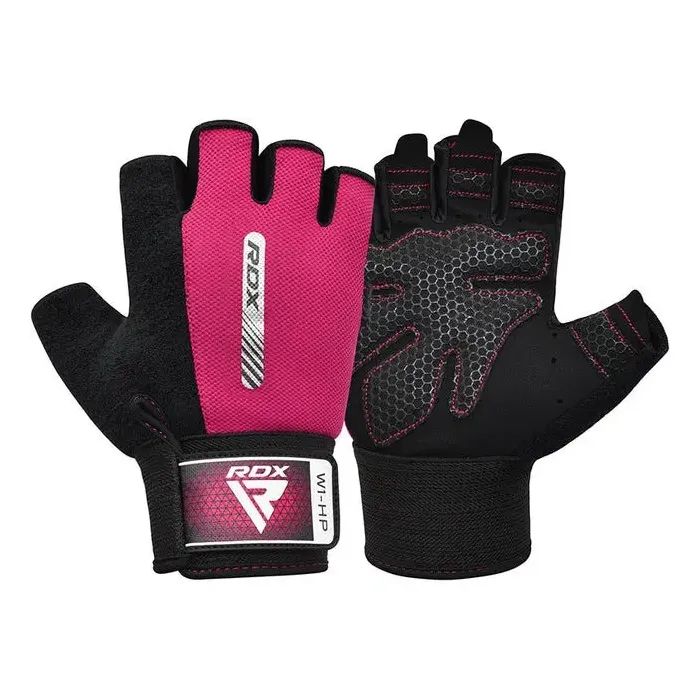 Рукавички для фітнесу RDX W1 Half Pink S (WGA-W1HP-S) зображення 2