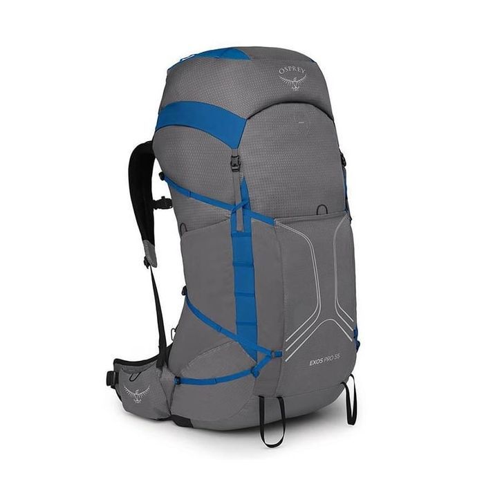 Рюкзак туристичний Osprey Exos Pro 55 dale grey/agam blue L/XL (009.3299)