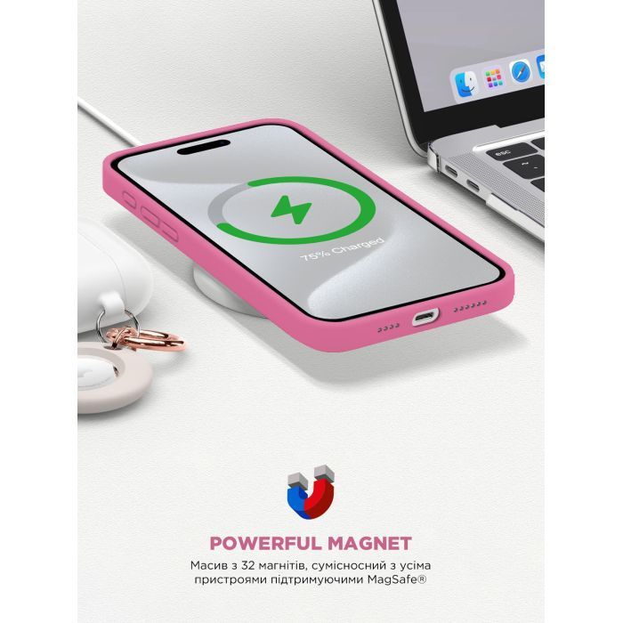 Чехол для мобильного телефона Armorstandart ICON2 MagSafe Apple iPhone 15 Pro Sunshine (ARM77007) изображение 9