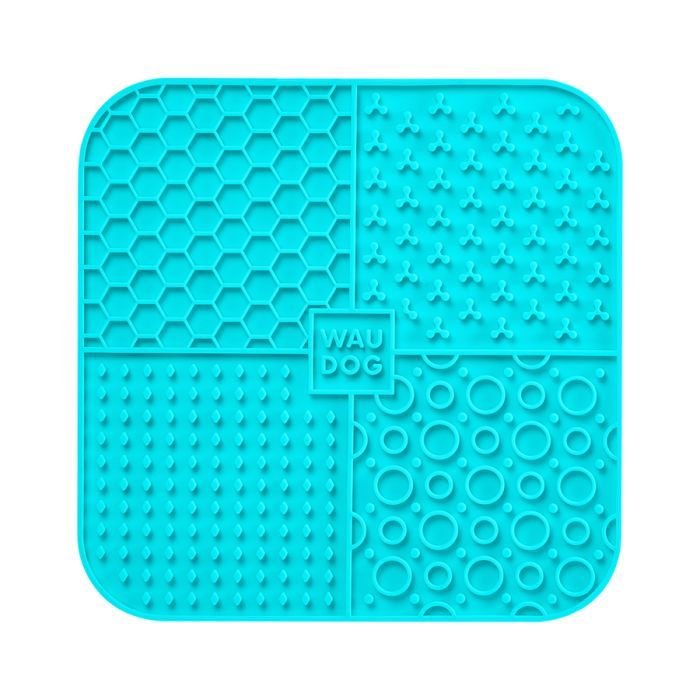Універсальний посуд для тварин WAUDOG Silicone Килимок для злизування 19х19х1 см рожевий (23527) зображення 3