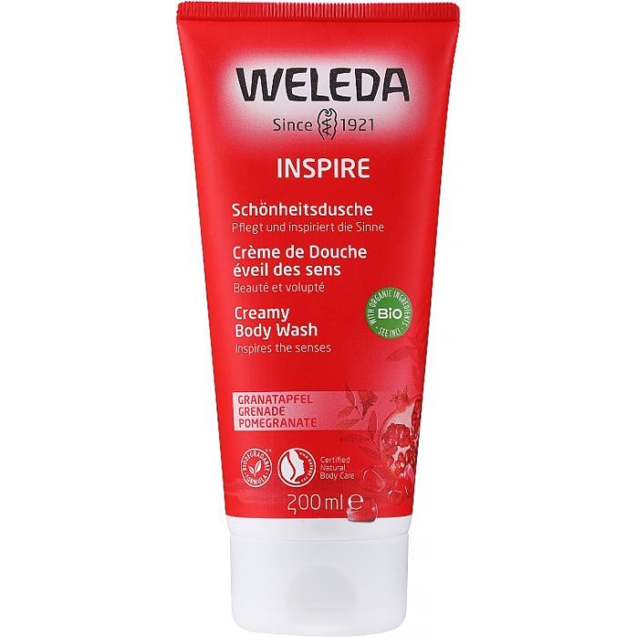 Гель для душу Weleda Pomegranate Creamy Body Wash 200 мл (7611916125720)