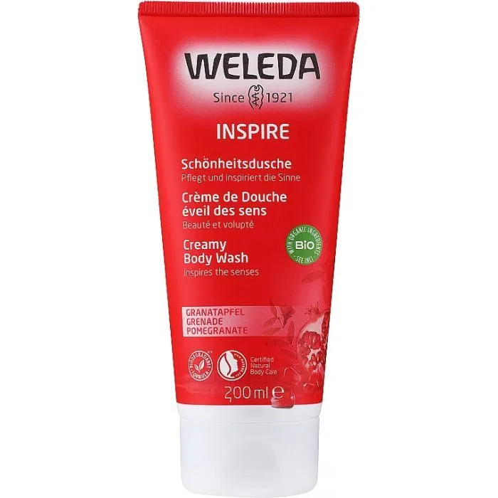 Гель для душа Weleda Pomegranate Creamy Body Wash 200 мл (7611916125720)