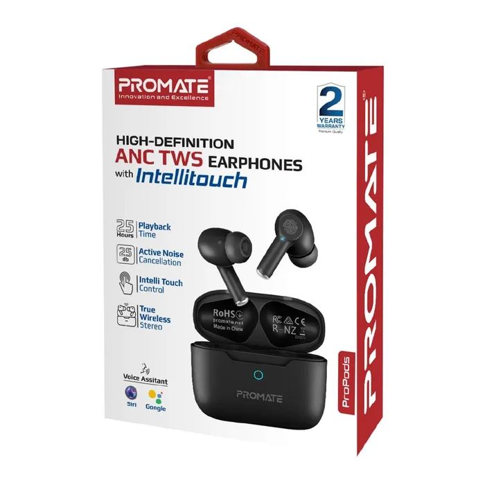 Наушники Promate ProPods White (propods.white) изображение 2