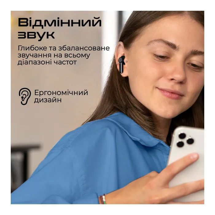 Наушники Promate ProPods White (propods.white) изображение 4