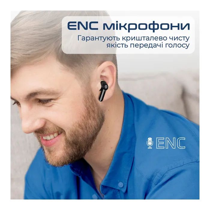 Наушники Promate ProPods White (propods.white) изображение 6