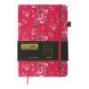 Книга записная Buromax CHERIE А5 96 листов линия, малиновый (BM.295205-29) изображение 2