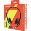 Наушники Canyon HS-07 PC Mic 3.5/USB 2.8 м Black (CNS-HS07B) изображение 6
