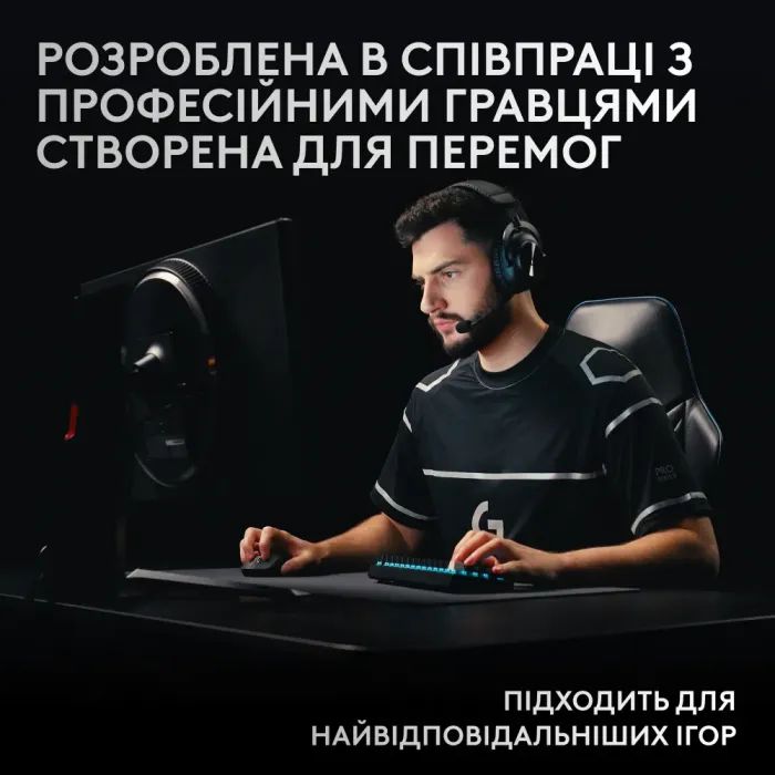 Клавиатура Logitech G Pro X 60 Lightspeed GX Tactile Wireless/Bluetooth UA White (920-011930) изображение 8
