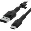 Дата кабель USB-C to USB-C 2.0m 240W Black Belkin (CAB015BT2MBK) изображение 4