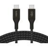 Дата кабель USB-C to USB-C 2.0m 240W Black Belkin (CAB015BT2MBK)