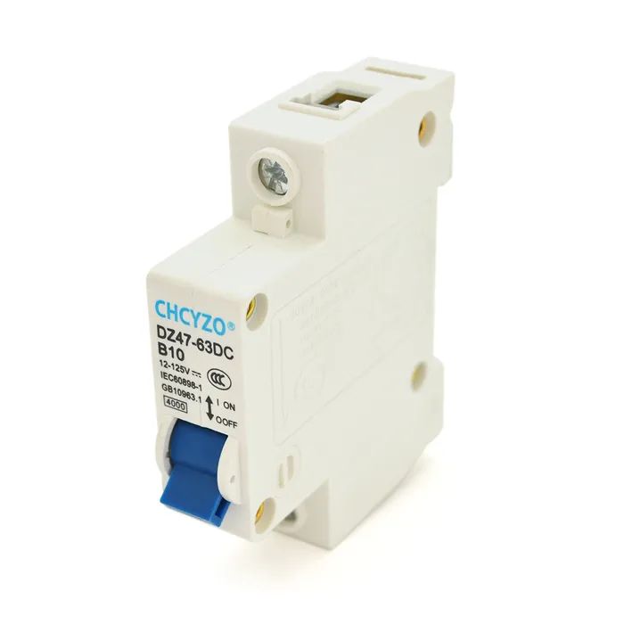 Автоматичний вимикач Voltronic YT-RKB-1P-10A, DC12V-125V