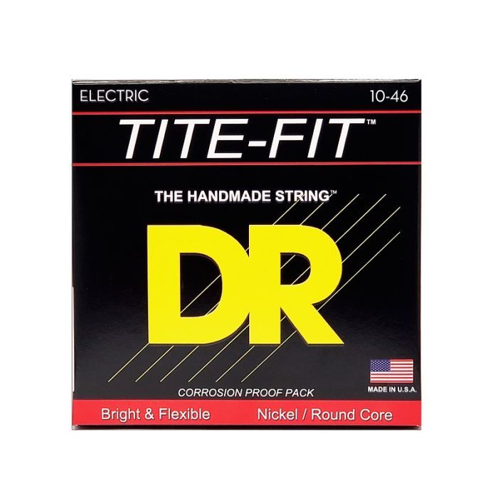 Струны для гитары DR Strings TITE-FIT Electric - Medium (10-46) (MT-10)