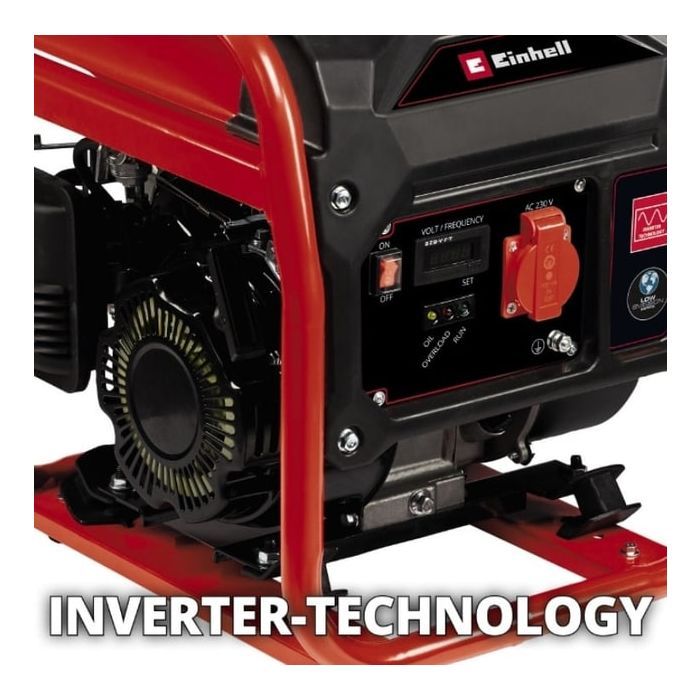 Генератор Einhell інверторний TC-IG 1100, 1100Вт, 3600об/хв, 1х230В, 4.35А, 6.5л, ручний старт (4152580) зображення 2