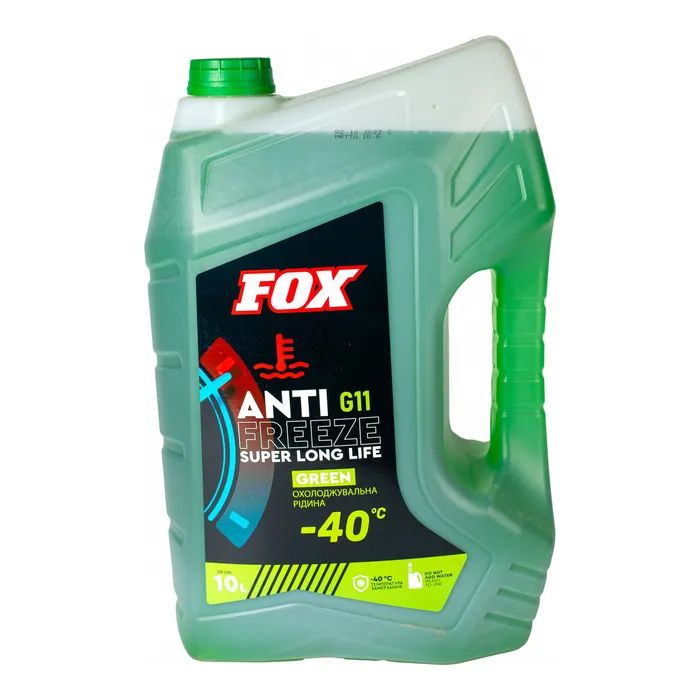 Антифриз Fox -40 Зелений 10 л