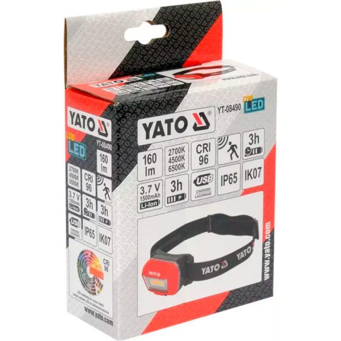 Фонарь Yato YT-08490 изображение 5