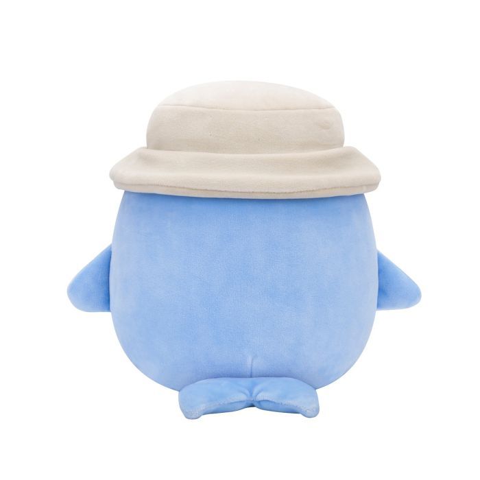 Мягкая игрушка Squishmallows Синий кит Самир в панаме 19 см (SQCR06593) изображение 4