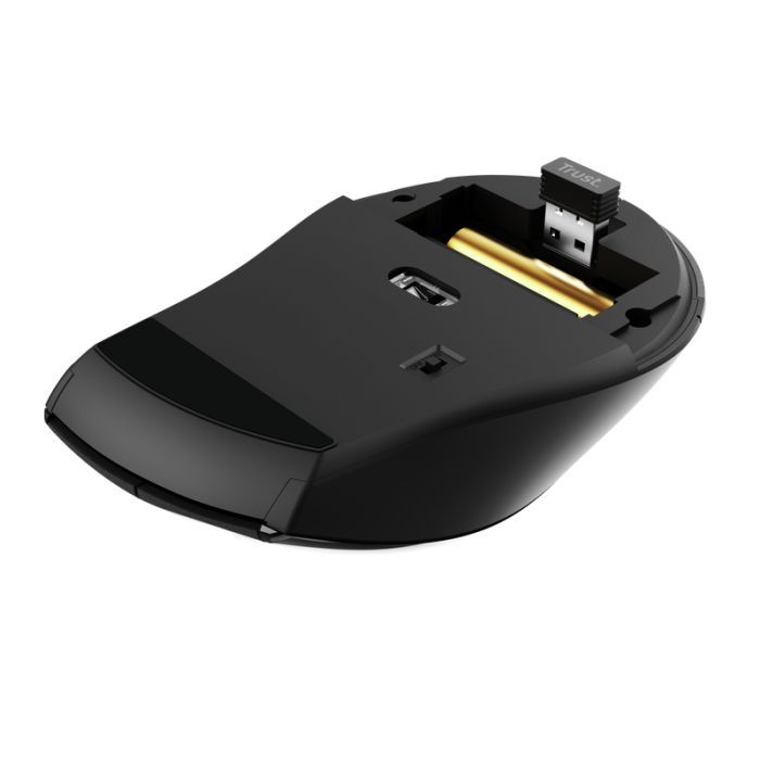 Мышка Trust Sura Comfortable Wireless Black (25479) изображение 5