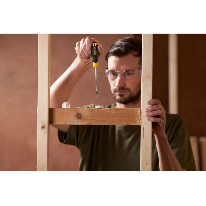 Викрутка Stanley Cushion Grip, SL4x100мм, з паралельним джалом. (STHT16195-0) зображення 3