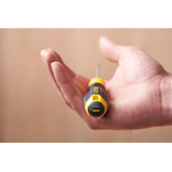 Викрутка Stanley Cushion Grip, SL4x100мм, з паралельним джалом. (STHT16195-0) зображення 4