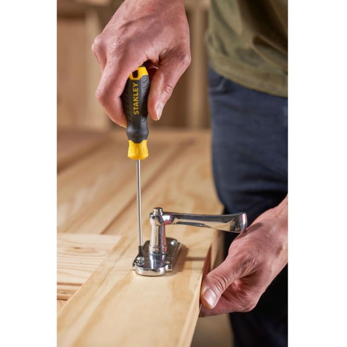 Викрутка Stanley Cushion Grip, SL4x100мм, з паралельним джалом. (STHT16195-0) зображення 6