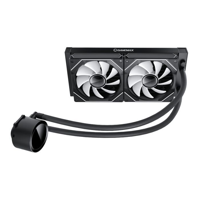 Система жидкостного охлаждения Gamemax IceBurg 240 Digital BK изображение 4