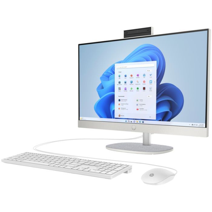 Комп'ютер HP 24-cr1002ua AiO / Ultra7-155U, 16, 512, WiFi, Cam, K&M (AE0P5EA) зображення 3