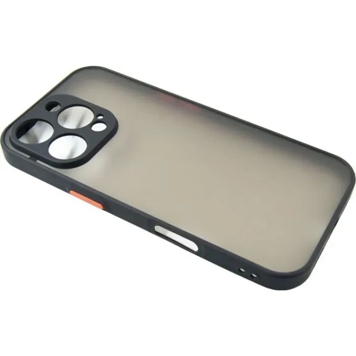 Чехол для мобильного телефона Dengos Matte iPhone 16 Pro (black) (DG-TPU-MATT-150) изображение 3